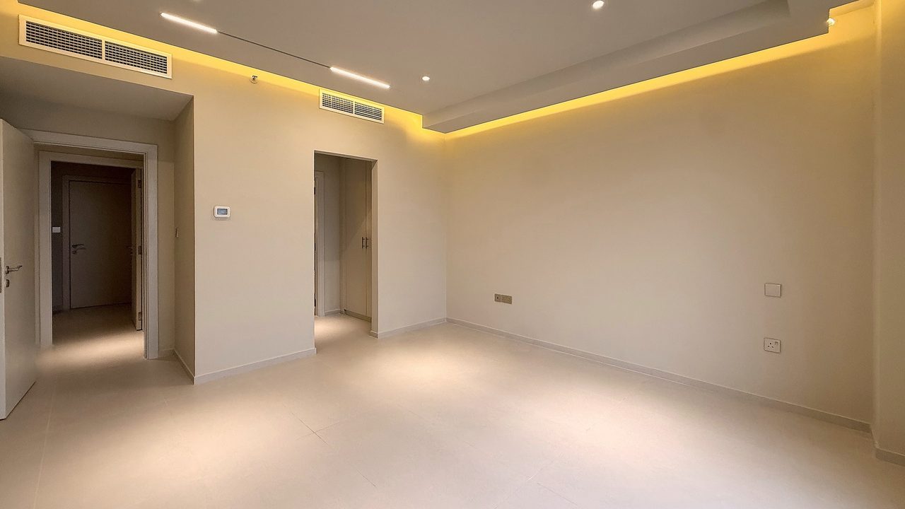 Bedroom suite, unfurnished, as photographed